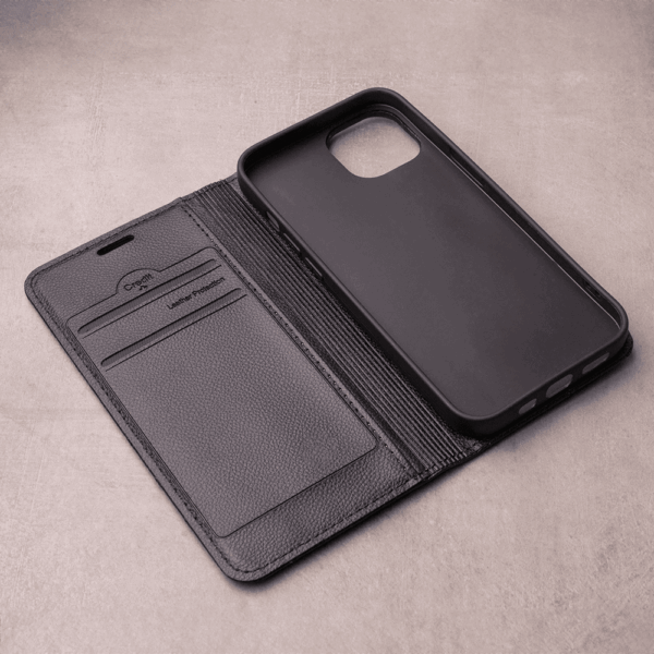 Onasi preklopna torbica Karo za Xiaomi Redmi 14C - črn - Image 5