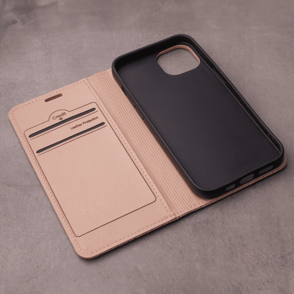 Onasi preklopna torbica Karo za Samsung Galaxy A56 - bež - Image 5