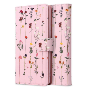 Onasi preklopna torbica Wallet denarnica Fancy Diary Samsung Galaxy A34 - Pomlad roza