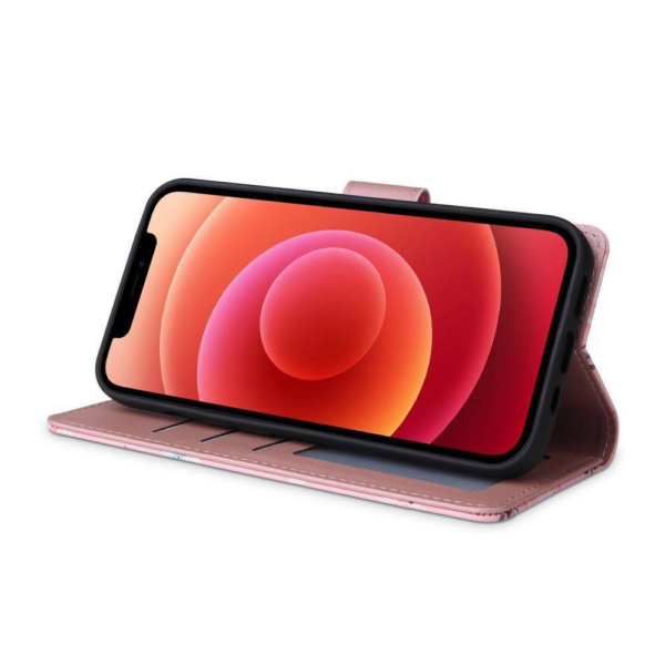 Onasi preklopna torbica Wallet denarnica Fancy Diary Marmor Samsung Galaxy A54 - vijola - Image 3
