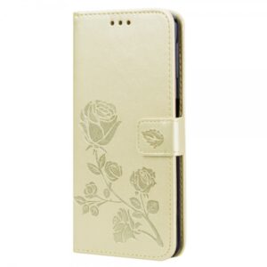 Onasi Rose preklopna torbica za Samsung Galaxy A7 2018 A750 - zlata
