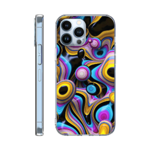 Onasi silikonski ovitek Paint za iPhone 14 6.1