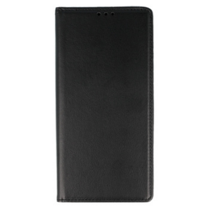 Onasi Velvet usnjena preklopna torbica za Xiaomi Redmi Note 15 Pro Plus 5G - črna