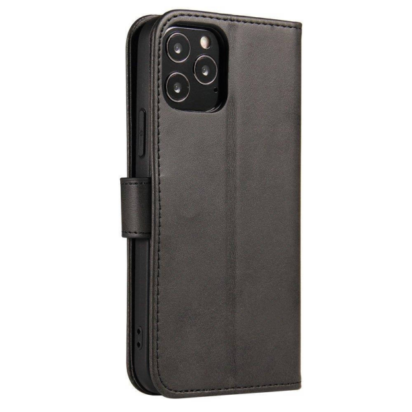 Onasi Wallet denarnica usnjena preklopna torbica Samsung Galaxy S24 Ultra 5G - črna - Image 2