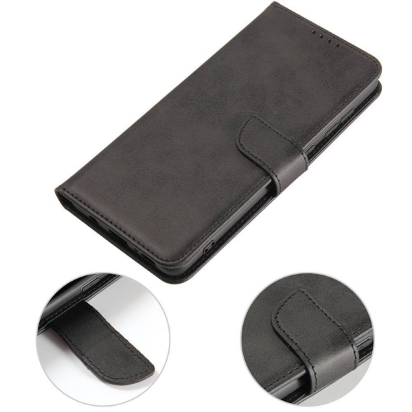 Onasi Wallet denarnica usnjena preklopna torbica Samsung Galaxy S24 Ultra 5G - črna - Image 3