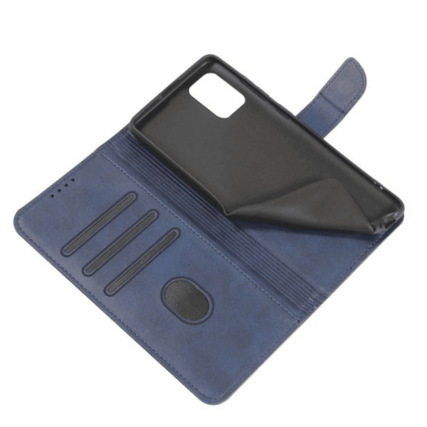 Onasi Wallet denarnica usnjena preklopna torbica Samsung Galaxy A25 - modra - Image 5