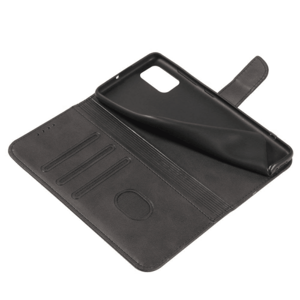 Onasi Wallet denarnica usnjena preklopna torbica Samsung Galaxy S25 Ultra 5G - črna - Image 8