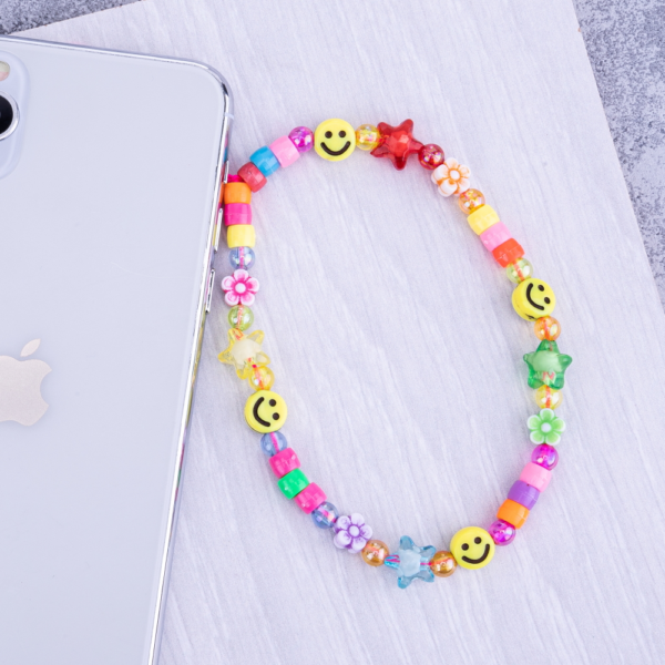 Onasi zapestnica / obesek za telefon - SMILE - slika 2
