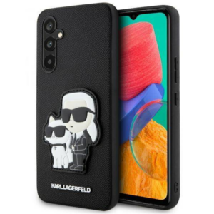 Originalen KARL LAGERFELD ovitek Samsung Galaxy A54 - IML NFT Full Bodies -  črna zaščita - KLHCA54SANKCPK