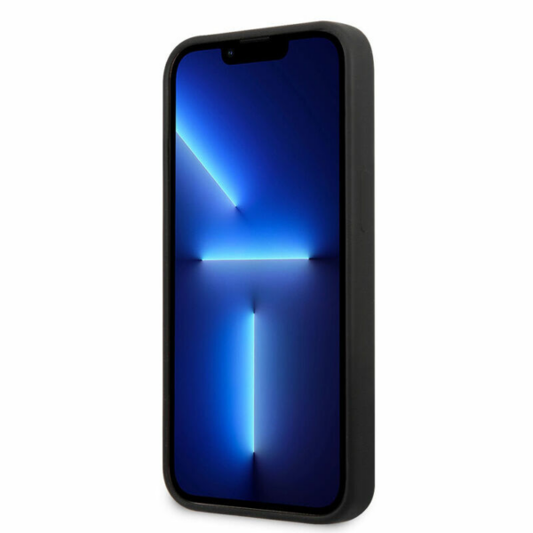 Originalen KARL LAGERFELD ovitek iPhone 13 6.1 - IML NFT Choupette Body - črn silikonska zaščita - KLHCP13MSNCHBCK - Image 3