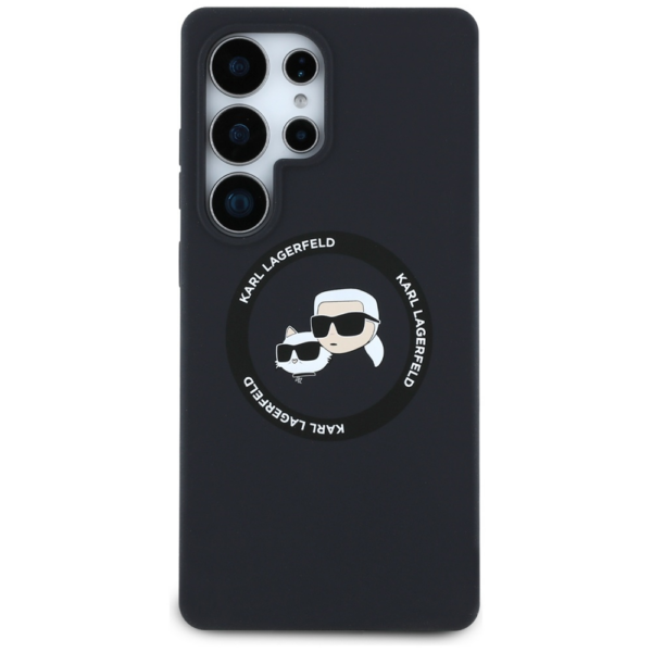 Originalen KARL LAGERFELD ovitek MagSafe Samsung Galaxy S25 Ultra 5G - Heads - črn - KLHMS25LSKCHTCK - Image 3
