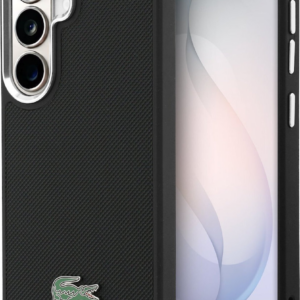 Originalen LACOSTE ovitek Magnetic Samsung Galaxy S26 Plus 5G - Petit Pique - črn - LCFCMS26MPLAK