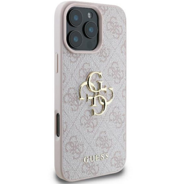 Originalni GUESS ovitek GUHCP16X4GMGPI za iPhone 16 Pro Max - Leather  - roza - Image 7