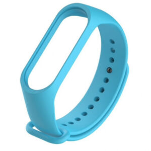 Pašček za uro Xiaomi Mi Band 3 ali 4 - moder