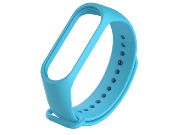 Pašček za uro Xiaomi Mi Band 3 ali 4 - moder
