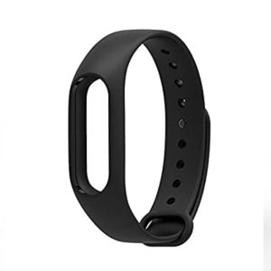 Pašček za uro Xiaomi Mi Band 3 ali 4 - črn