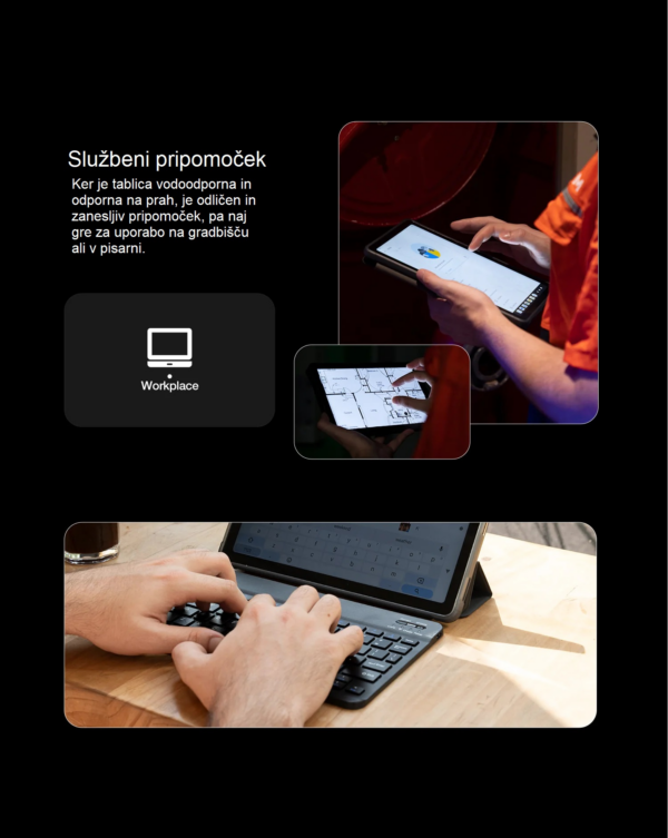 AGM tablica P1 Pad vodoodporna in odporna na prah IP68 8GB / 256GB - Image 9