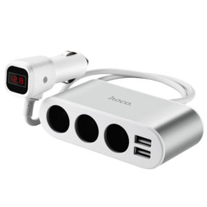 Pama avtoadapter 3x vhod Avto 12/24V in z 2x USB vhod 2,1A za Samsung
