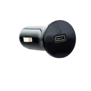 Pama avtopolnilec 12/24V črn z izhodom USB Type C  in močjo 3A USBCMSC3A