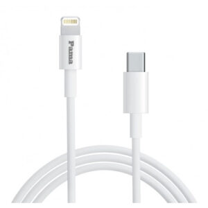 Pama podatkovni kabel MFI Type C na Lightning QC