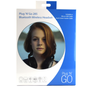 Pama SLUŠALKE Bluetooth z mikrofonom PNG285 črne