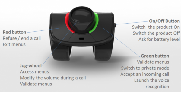 Parrot BLUETOOTH prostoročna naprava MINI KIT NEO2 HD črn - Image 2
