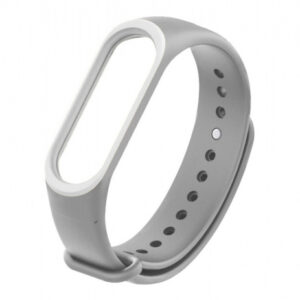 Pašček za uro Xiaomi Mi Band 3 / 4 - siv