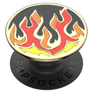 POPSOCKETS držalo / stojalo PopGrip Flame on Black Enamel