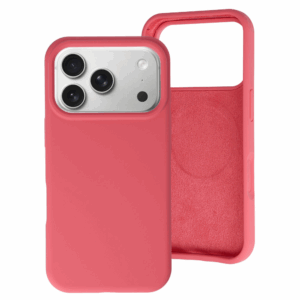 RainBow Liquid silikonski ovitek z MagSafe za iPhone 17 Pro Max - rdeč