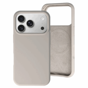 RainBow Liquid silikonski ovitek z MagSafe za iPhone 17 Pro Max - siv