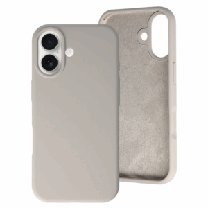 RainBow Liquid silikonski ovitek z MagSafe za iPhone 17 - siv