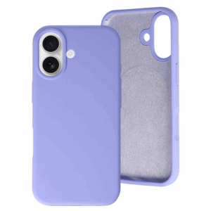 RainBow Liquid silikonski ovitek z MagSafe za iPhone 17 - vijola