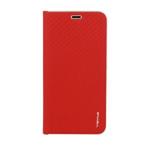 Havana Premium preklopna torbica Samsung Galaxy A7 2018 A750 - carbon rdeča