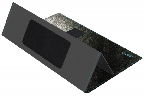Reboon univezalna torbica / nosilec BOONCOVER L2 10 inch črna usnjena - Image 4