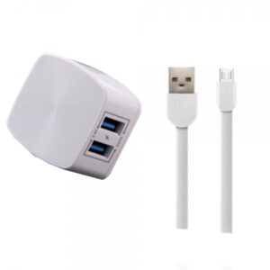 Remax hišni polnilec RP-U215 2,4A s polnilnim kablom MicroUSB