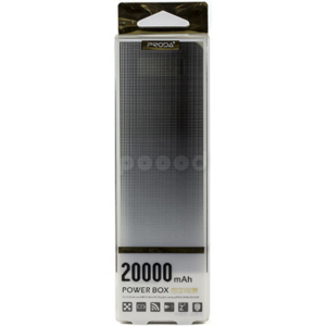Remax zunanja baterija powerbank 20000 mAh - črn
