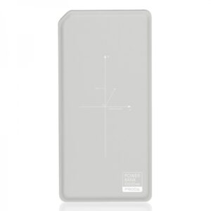 Remax zunanja baterija powerbank 10000 mAh z brezžičnim polnjenjem PPP-33 - sivo bel