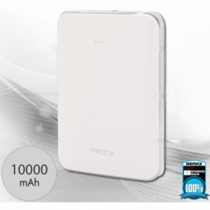 Remax zunanja baterija powerbank 10000 mAh - bel