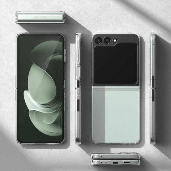 Ringke Slim silikonski ovitek za Samsung Galaxy Z Flip 6 - prozoren - Image 7