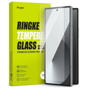 Ringke ZAŠČITNO KALJENO STEKLO za Samsung Galaxy Z Fold 6 za zunanji ekran 2 kos
