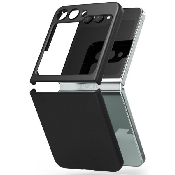 Ringke Slim silikonski ovitek za Samsung Galaxy Z Flip 5 - črn - Image 3