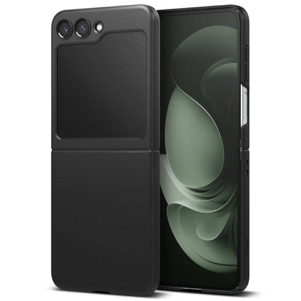 Ringke Slim silikonski ovitek za Samsung Galaxy Z Flip 5 - črn - Image 4