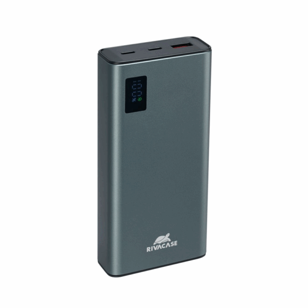RIVACASE VA1022 QC / PD prenosna baterija powerbank 20.000 mAh 22,5W - metal