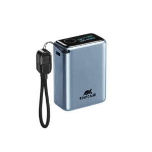 RIVACASE VA1031 Power Bank 10.000 mAh PD 40 W s TFT-zaslonom - temno siv