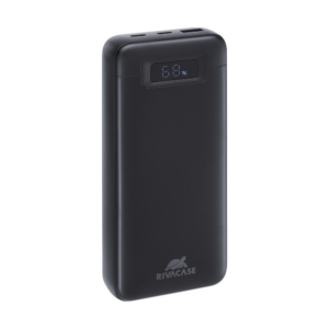 RIVACASE VA1082 Turbo QC / 3.0 PD prenosna baterija powerbank 20000 mAh moč 65W - črn