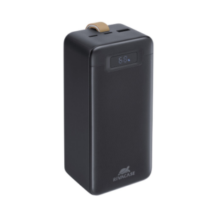 RIVACASE VA1084 Turbo QC / 3.0 PD prenosna baterija powerbank 40000 mAh moč 65W - črn