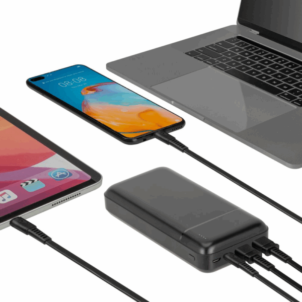 RIVACASE VA2102 QC / PD prenosna baterija powerbank 20.000 mAh 22,5W - črn - Image 7