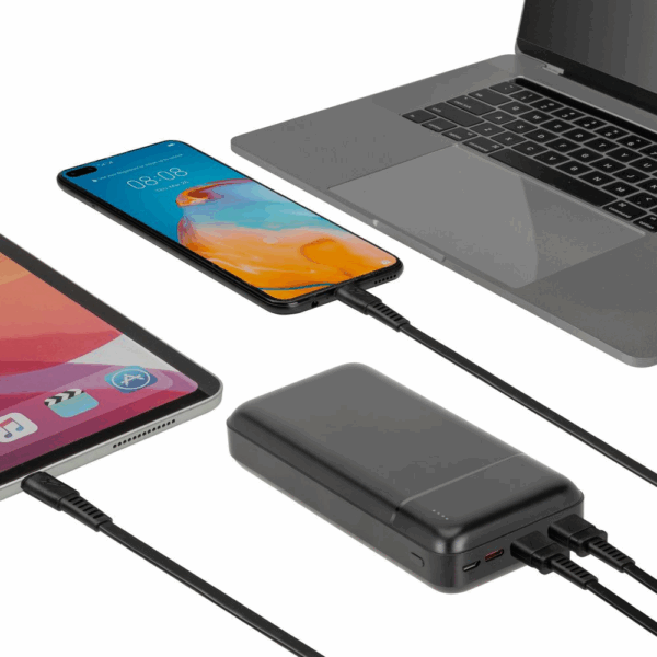 RIVACASE VA2102 QC / PD prenosna baterija powerbank 20.000 mAh 22,5W - črn - Image 8