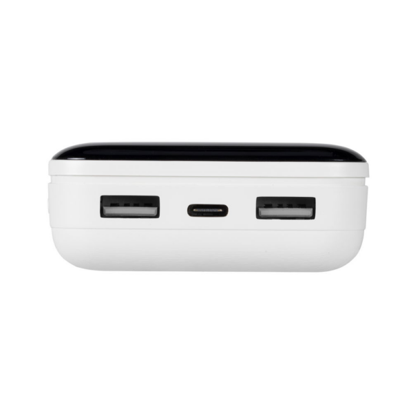 RIVACASE zunanja baterija powerbank 20.000 mAh VA2280 z LCD-jem bel - Image 3