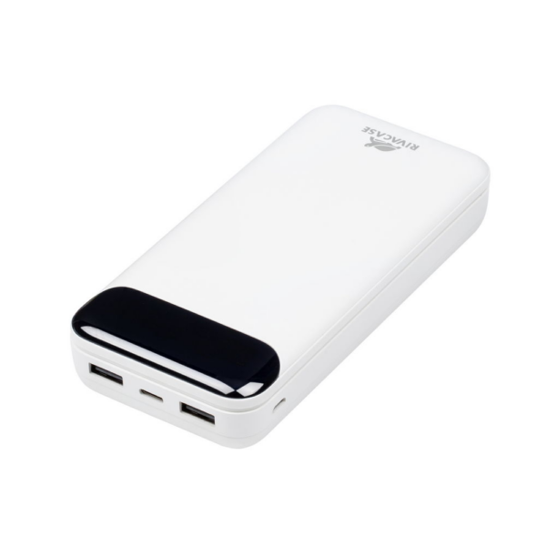 RIVACASE zunanja baterija powerbank 20.000 mAh VA2280 z LCD-jem bel - Image 7